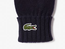 Шерстяные перчатки Lacoste унисекс