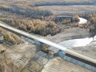 До и после: строительство и ремонт шести мостов завершены в Якутии в 2024 году