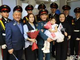 В Якутске встретили Героя России Андрея Григорьева