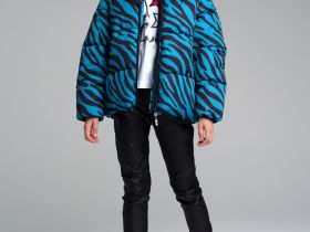 Куртка текстильная с полиуретановым покрытием для девочек