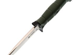 Тактический нож Kizlyar Supreme Combat SW, сталь AUS-8, рукоять кратон, оливковый