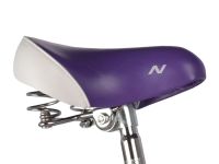 Детский велосипед Novatrack Butterfly 20 6.V, год 2022, цвет Белый-Фиолетовый