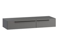 ТВ-тумба подвесная Кимбол 120x20 Графитовый