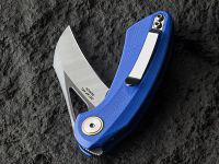 Складной нож Bestech Bihai, сталь 14C28N, рукоять G10, синий