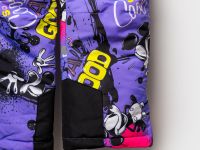 Комбинезон текстильный с полиуретановым покрытием для девочек