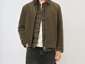 Вельветовая куртка, Бежевый