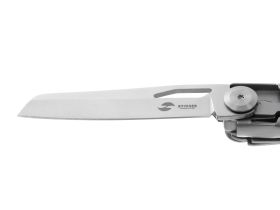 Нож перочинный Stinger 112 мм, 9 функций, серебристый