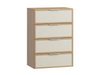 Комод Флавир 70x102 Рогожка Белый