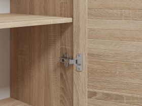 Распашной шкаф Монмарт 1.2-60x200 Дуб Сонома
