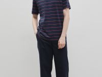 Футболка из хлопка в полоску