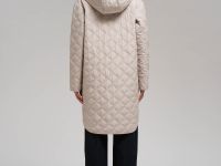 Стеганое пальто с искусственным утеплителем