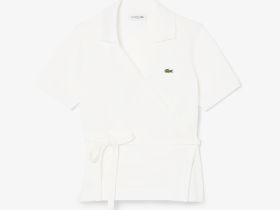 Женское хлопковое поло Lacoste
