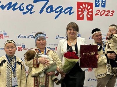 Кочевая семья оленеводов из Якутии получила награду всероссийского конкурса «Семья года»