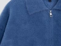 Кардиган прямого силуэта с отложным воротником