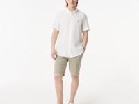 Мужская льнаная рубашка Lacoste
