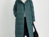 Пальто утепленное с утиным пухом