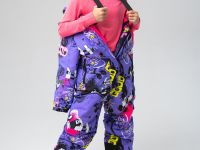 Комбинезон текстильный с полиуретановым покрытием для девочек