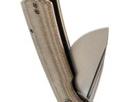 Складной нож Petrified BELUGA PFP01KAMWW, сталь K110, рукоять G10