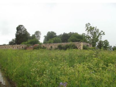 Хозяйственная постройка (скотный двор) - руина