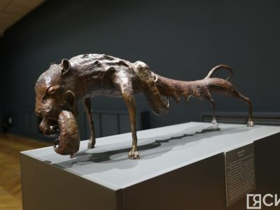 Фото: выставка «Стихия. Даши Намдаков» в Национальном художественном музее Якутии