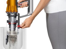Пылесос Dyson V12S Detect Slim Submarine (SV46) (Yellow/Nickel)