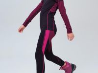 Термокомплект трикот. для девочек: фуфайка с длин. рук, брюки укороченные для эпизод. использования