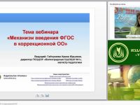 Механизм введения ФГОС в коррекционной образовательной организации