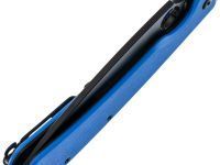 Складной нож Daggerr Sting XL Blue BW DLC, сталь D2, рукоять G10