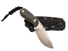 Туристический нож Kizer Buddy, сталь 14C28N, рукоять микарта