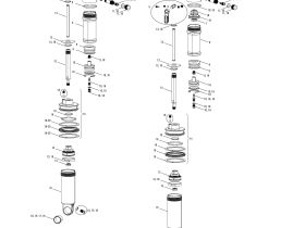Ремкомплект для вилок RockShox Rear Shock Service Kit Monarch Plus 11.4115.129.010 (комплект)