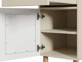 Письменный стол Линдо 120x60 Светло-бежевый