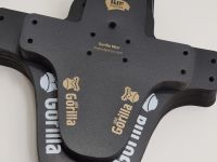 Мини-крыло Gorilla Mini (черный / серебристый)