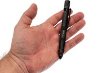 Тактическая ручка для выживания  с фонариком 11 в 1, розовая