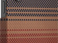 Чехол Pitaka Tactile Woven для Galaxy S25 Ultra кевлар коричневый