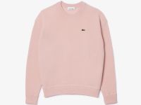 Женский шерстяной свитер Lacoste с круглым вырезом