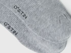 Короткие носки с поддержкой стопы, Серый