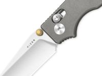Складной нож Kizer Original 2, сталь S45VN, рукоять титан, серый