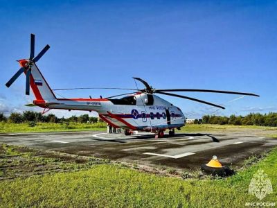 В Тикси разместят два новых вертолета Ми-38ПС МЧС России