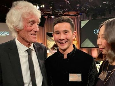 Максим и Евгения Арбугаевы посетили традиционный ланч номинантов на «Оскар»