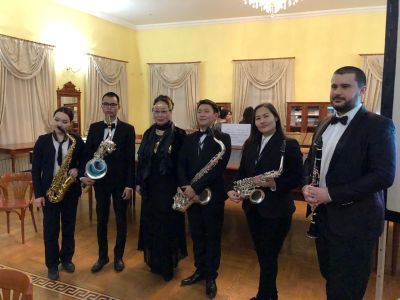 Квинтет саксофонистов дал дебютный концерт