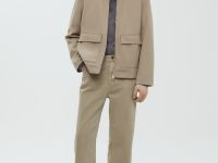 Куртка с накладными карманами