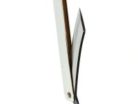 Нож складной Higonokami Nagao Kanekoma, 100мм, сталь SK-5 3 слоя, рукоять нержавеющая сталь серебристая