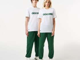 Хлопковая футболка Lacoste унисекс
