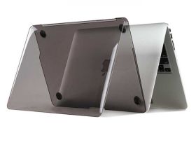 Чехол-накладка WIWU iShield Ultra Thin Hard Shell для Apple MacBook Pro 14 (2021) пластиковый (прозрачно-черный)