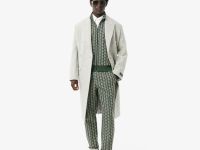 Мужская жаккардовая толстовка Lacoste PARIS с монограммой