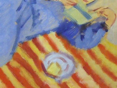 Медиаторский тур в сборной группе по выставке «Школа Званцевой. Лаборатория модернизма»