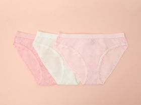 Набор трусов Slip, розовый/бежевый