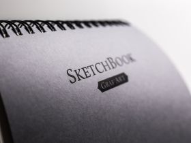 Скетчбук для графики Малевичъ "GrafArt" серый 21х29 см 80 л 150 г
