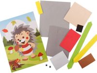 Аппликация занимательная из мягкого пластика EVA Мульти-Пульти "Ежик"