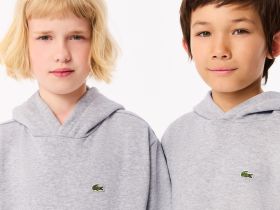 Детская толстовка Lacoste из органического хлопка